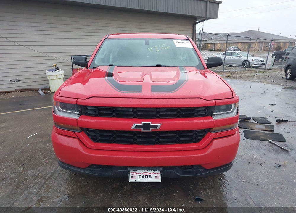2016 CHEVROLET SILVERADO 1500 CUSTOM VIN: 1GCVKPEC1GZ411537
