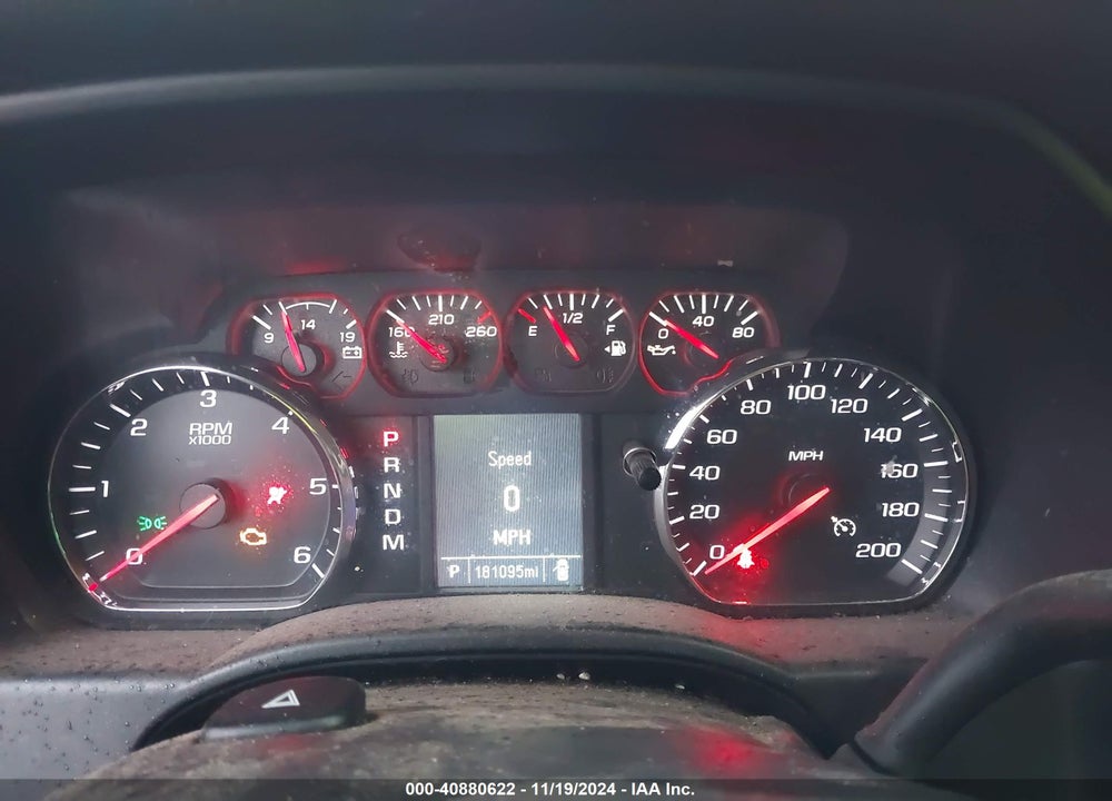 2016 CHEVROLET SILVERADO 1500 CUSTOM VIN: 1GCVKPEC1GZ411537