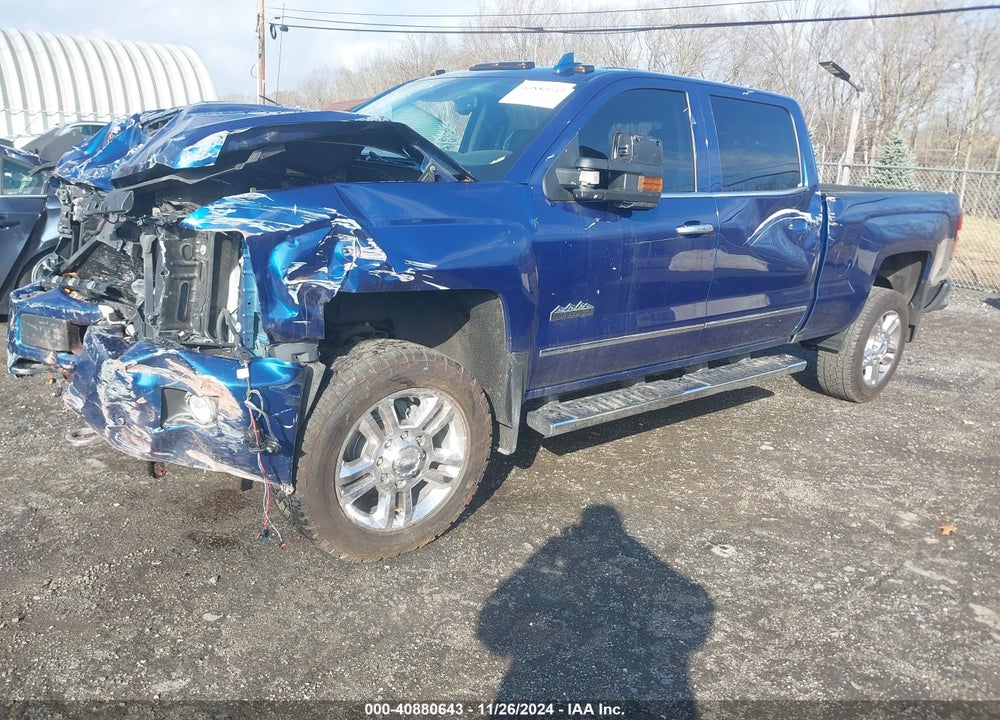 2019 CHEVROLET SILVERADO 2500HD HIGH COUNTRY VIN: 1GC1KUEY6KF132278