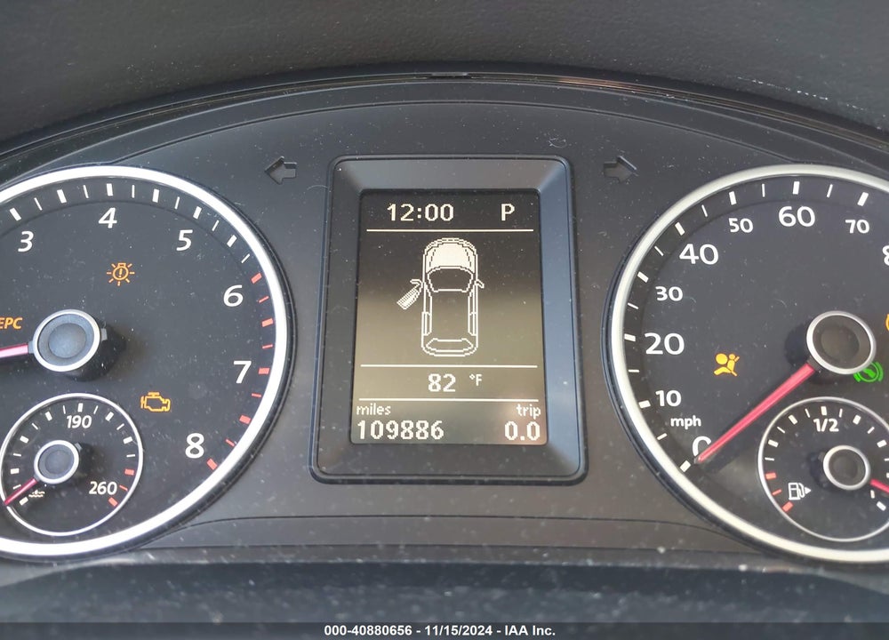 2011 VOLKSWAGEN TIGUAN SE VIN: WVGBV7AX6BW567744