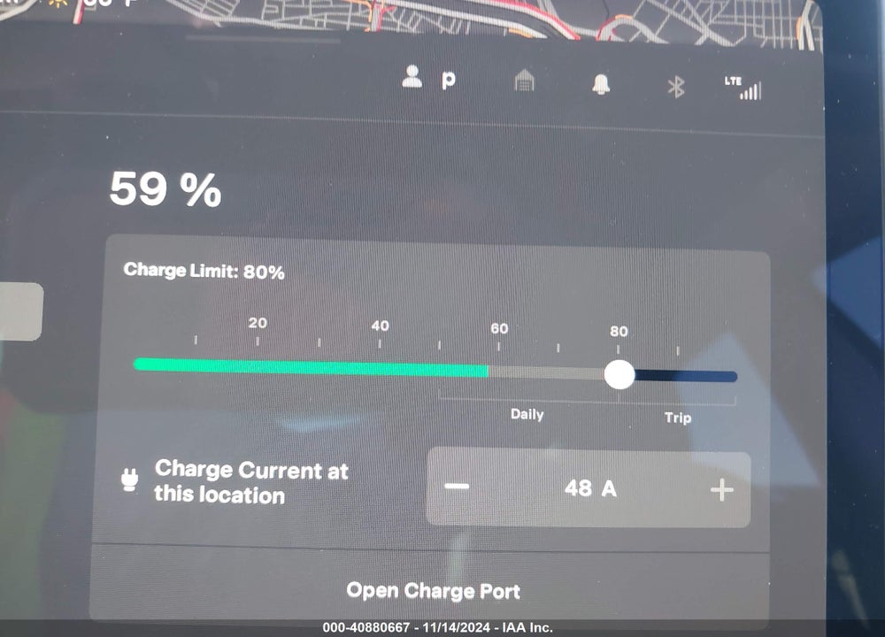 2022 TESLA MODEL 3 LONG RANGE DUAL MOTOR ALL-WHEEL DRIVE VIN: 5YJ3E1EB1NF137536