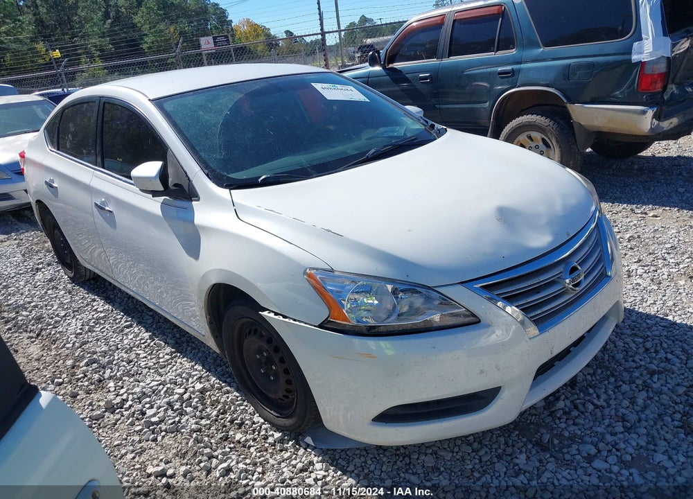 2014 NISSAN SENTRA SV VIN: 3N1AB7AP5EL665329