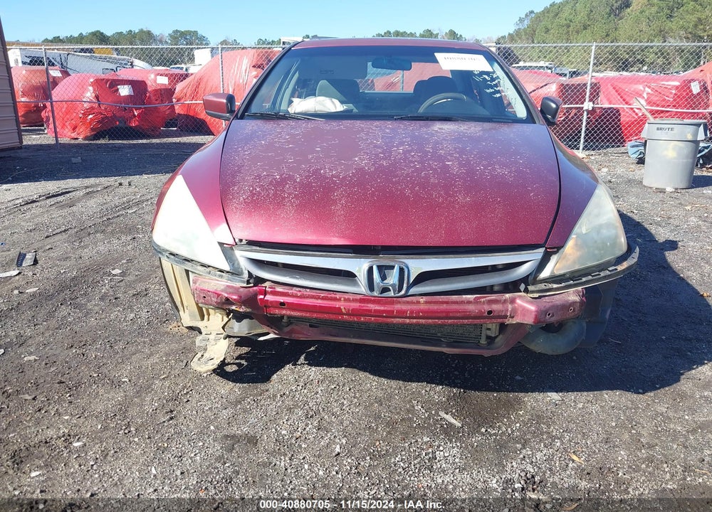 2006 HONDA ACCORD 2.4 EX VIN: 1HGCM56776A046089