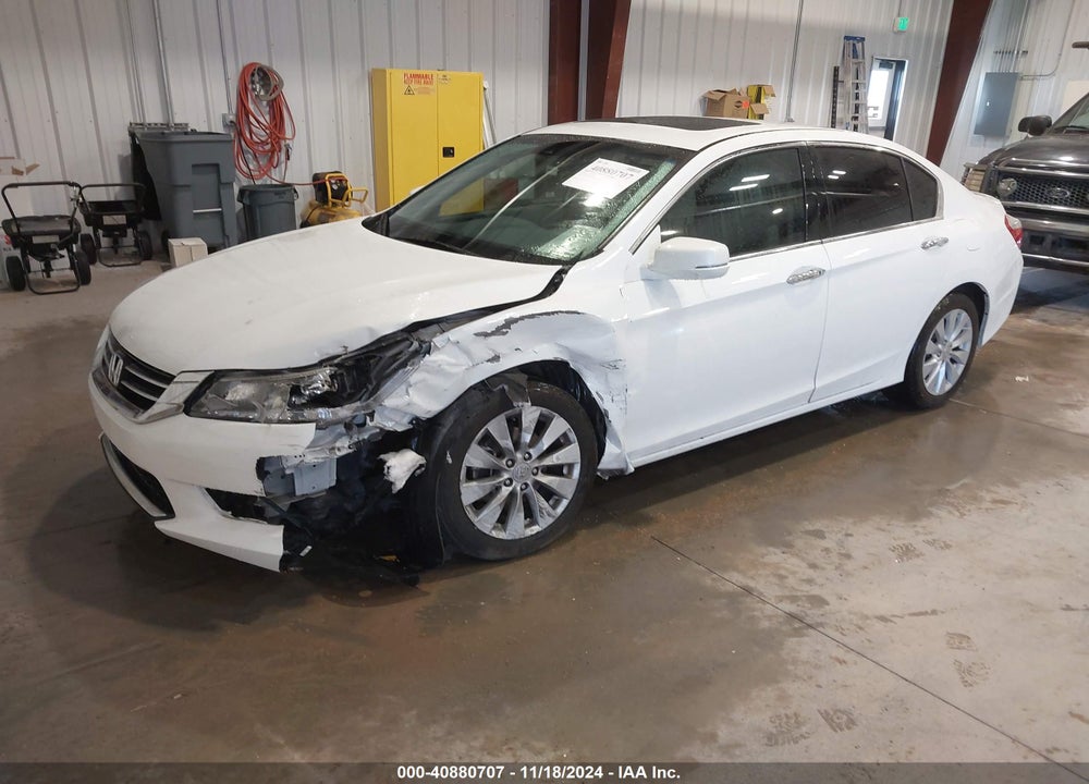 2013 HONDA ACCORD EX-L V-6 VIN: 1HGCR3F80DA040341