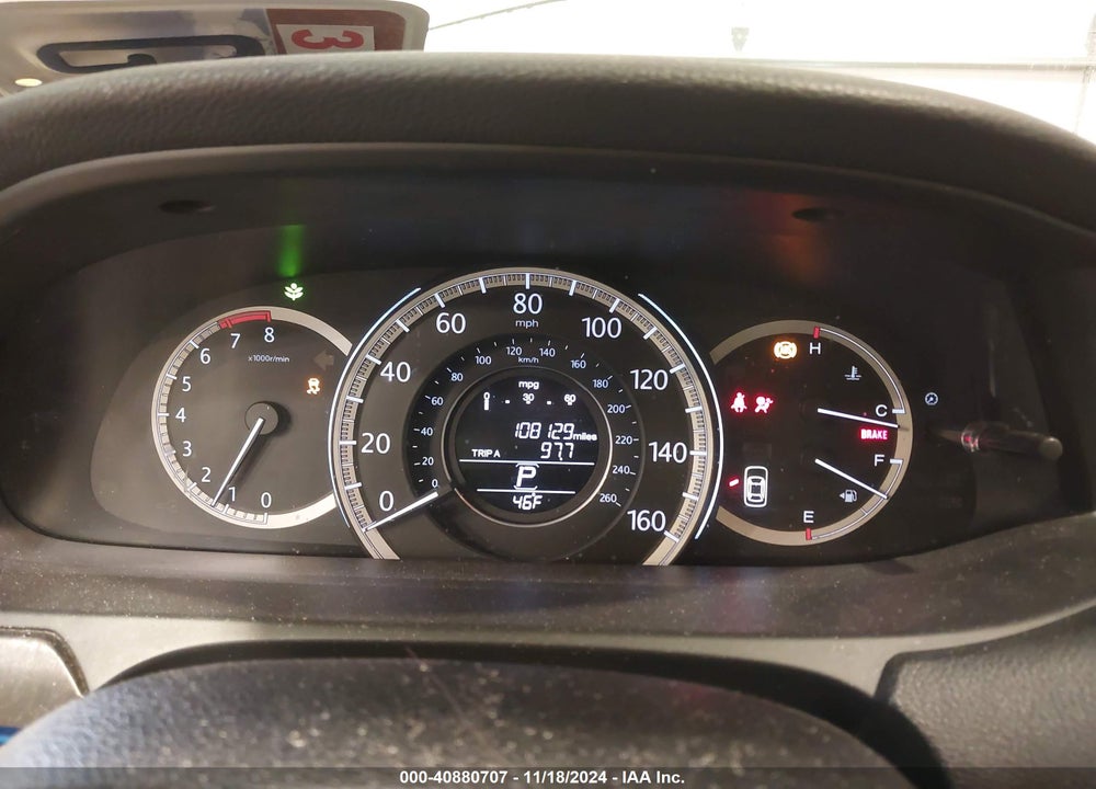 2013 HONDA ACCORD EX-L V-6 VIN: 1HGCR3F80DA040341
