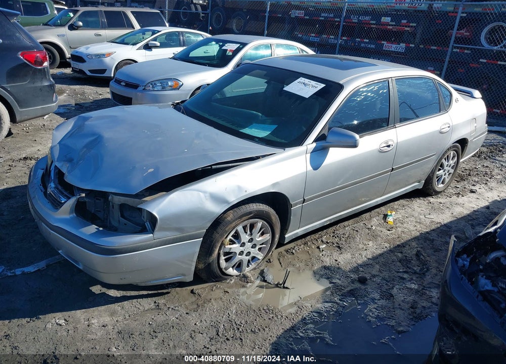 2005 CHEVROLET IMPALA VIN: 2G1WF52E759354702