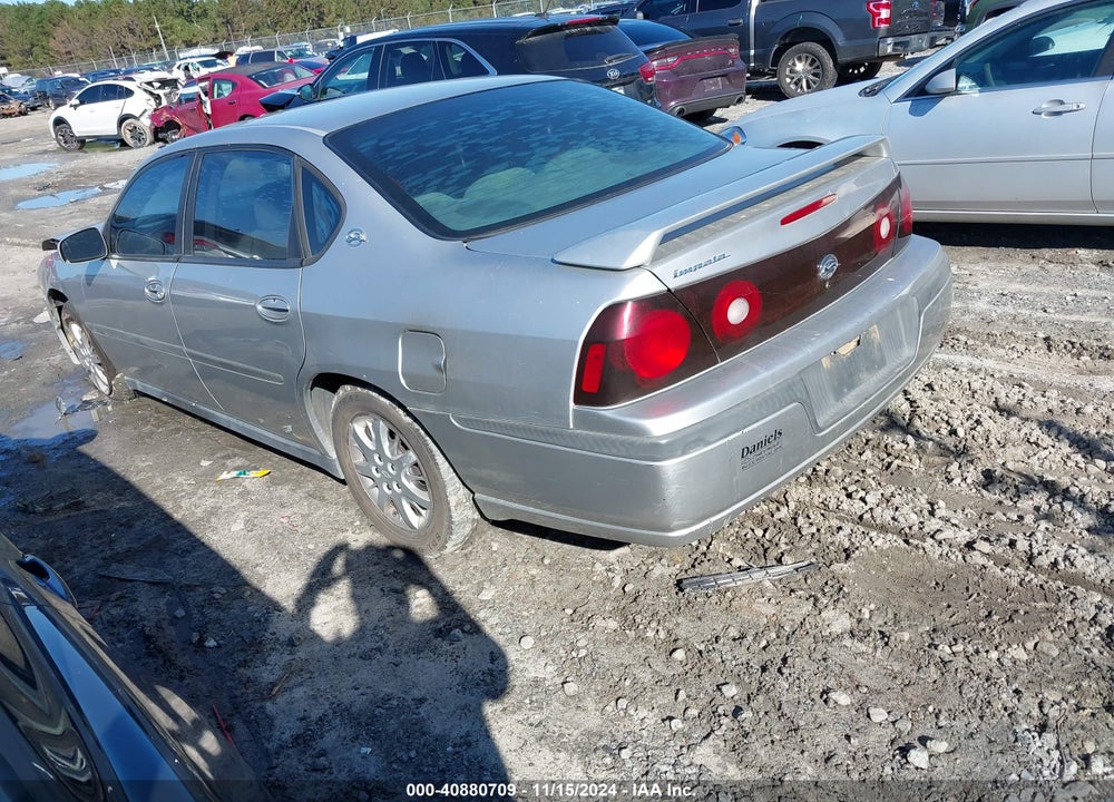 2005 CHEVROLET IMPALA VIN: 2G1WF52E759354702