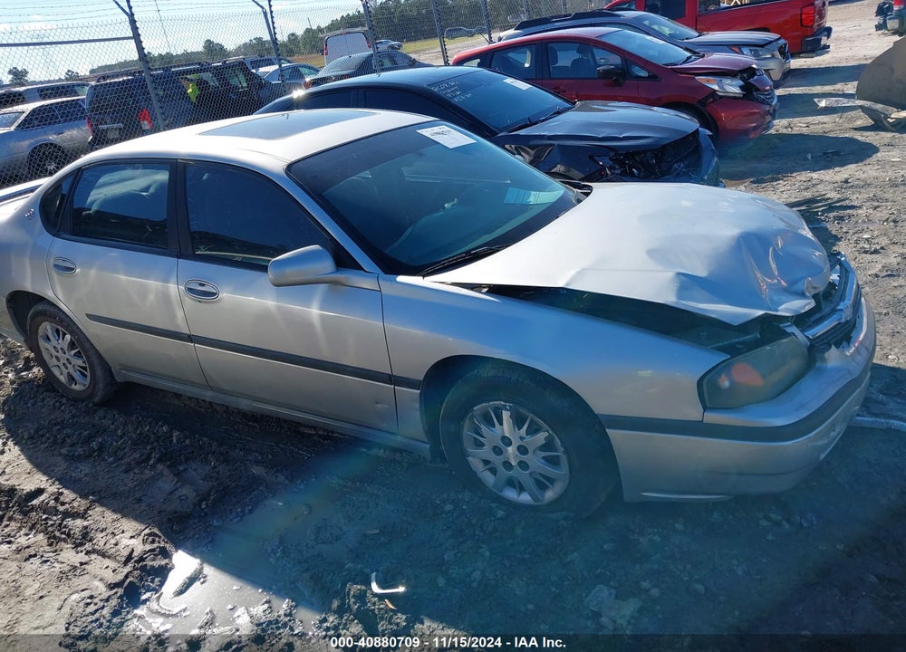 2005 CHEVROLET IMPALA VIN: 2G1WF52E759354702