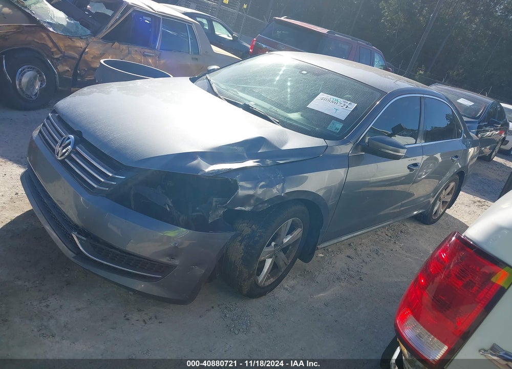 2014 VOLKSWAGEN PASSAT 1.8T WOLFSBURG EDITION VIN: 1VWAT7A36EC024657