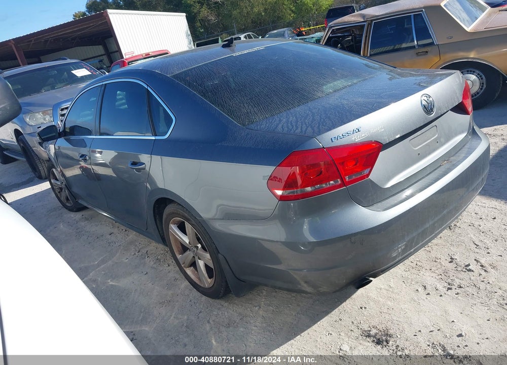2014 VOLKSWAGEN PASSAT 1.8T WOLFSBURG EDITION VIN: 1VWAT7A36EC024657