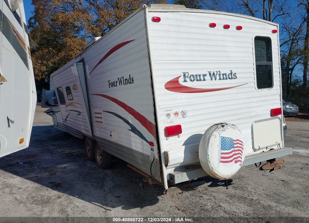 2008 FOUR WINDS TRAVEL TRAILER VIN: 47CTFEP288M433049