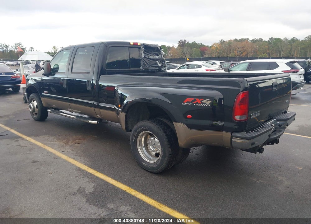 2005 FORD F 350 VIN: 1FTWW33P65EC94100