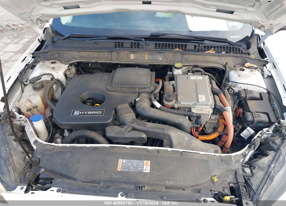2019 FORD FUSION HYBRID SE VIN: 3FA6P0LU8KR222797
