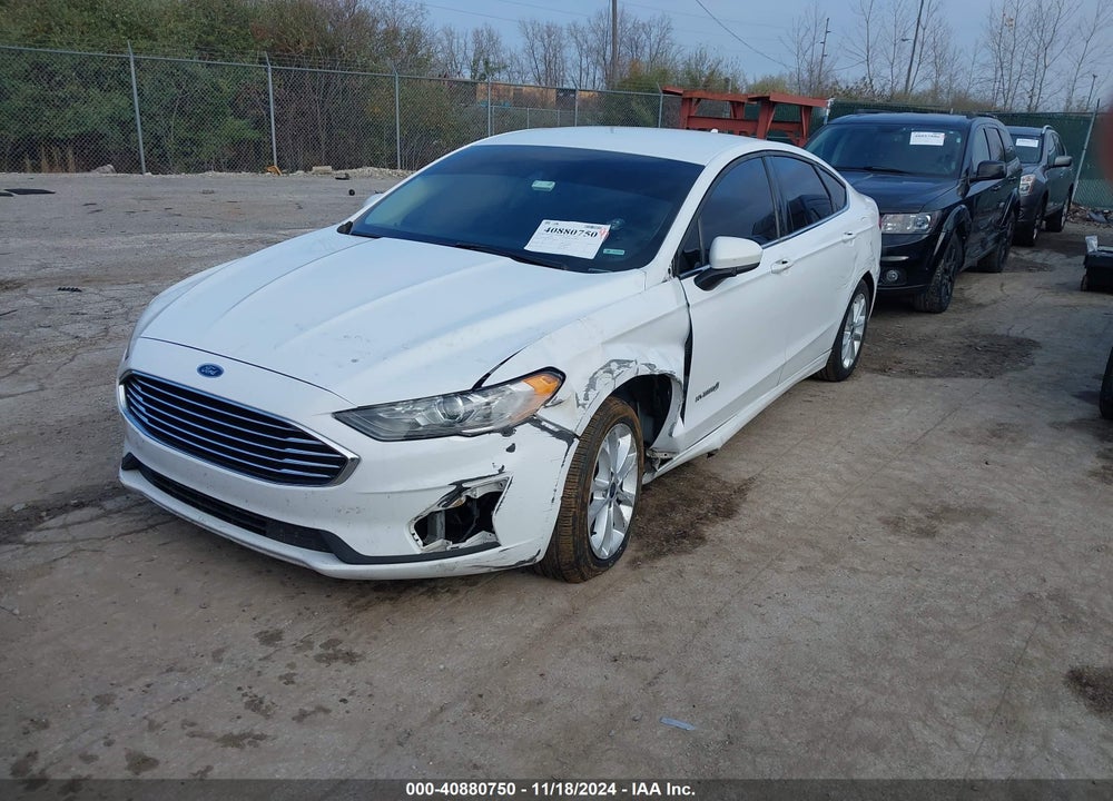 2019 FORD FUSION HYBRID SE VIN: 3FA6P0LU8KR222797