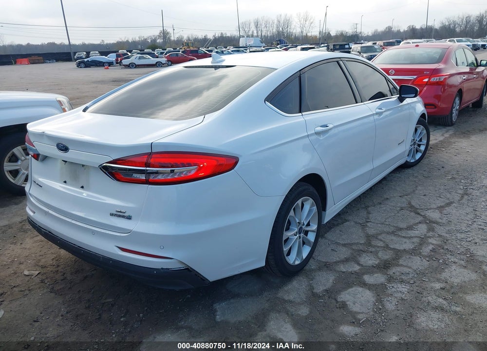2019 FORD FUSION HYBRID SE VIN: 3FA6P0LU8KR222797