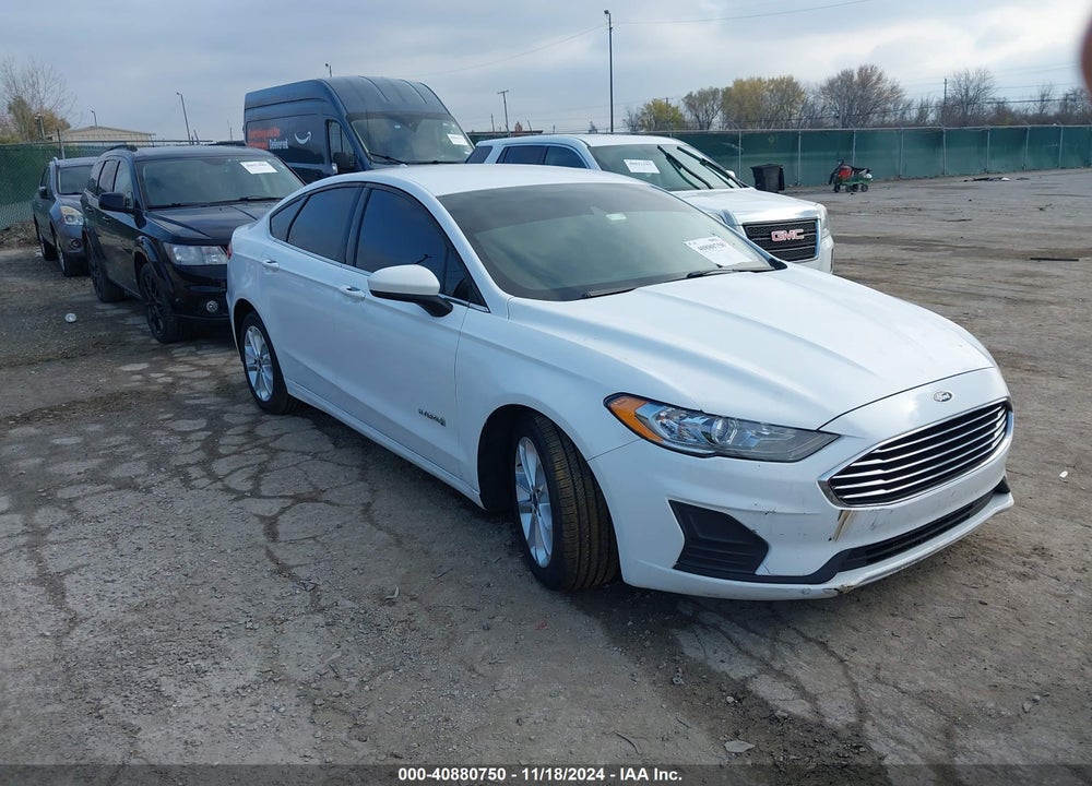 2019 FORD FUSION HYBRID SE VIN: 3FA6P0LU8KR222797