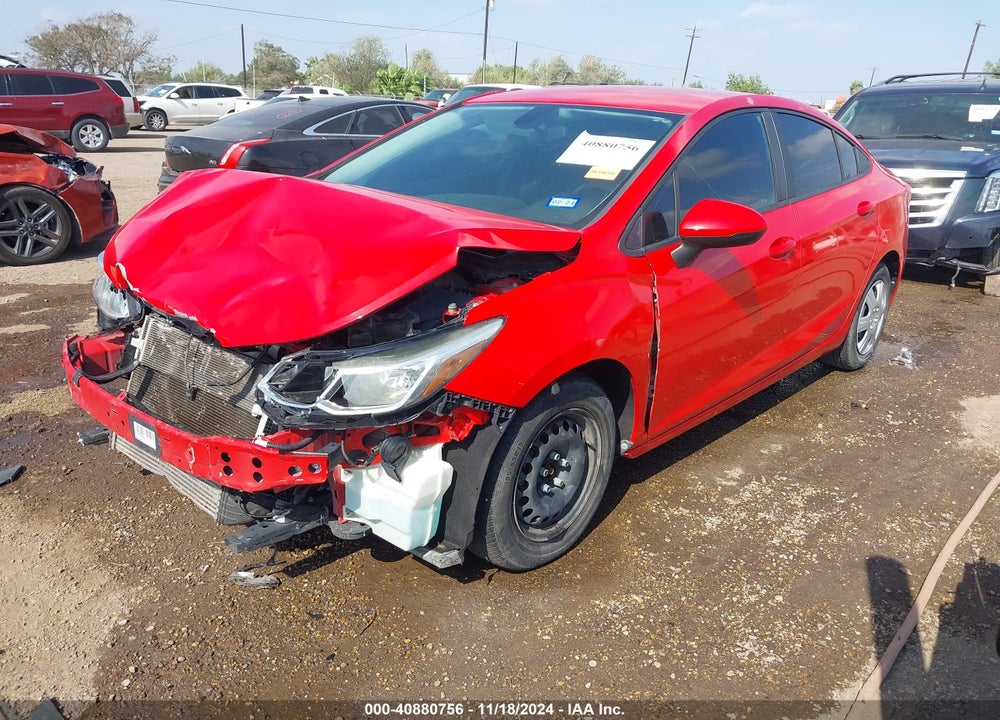 2017 CHEVROLET CRUZE VIN: 1G1BC5SM2H7236366