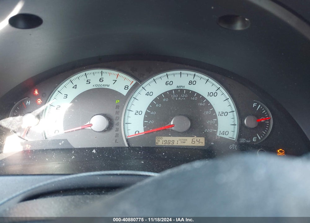 2008 TOYOTA CAMRY SE VIN: 4T1BE46K88U199826