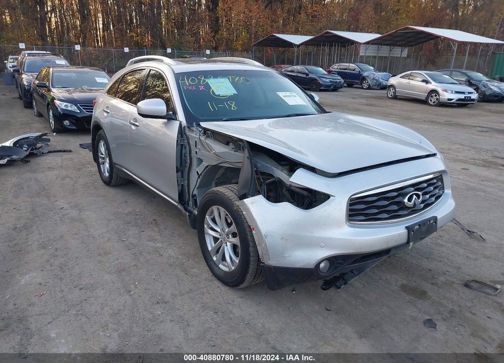 2010 INFINITI FX35 VIN: JN8AS1MW8AM856938