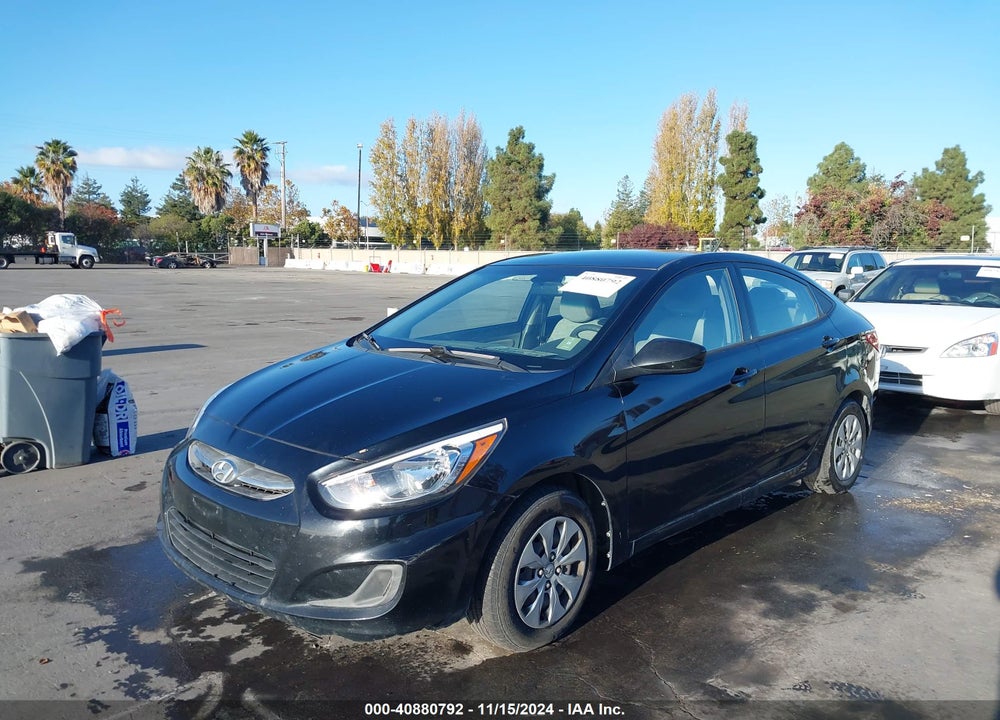 2016 HYUNDAI ACCENT SE VIN: KMHCT4AE0GU160190