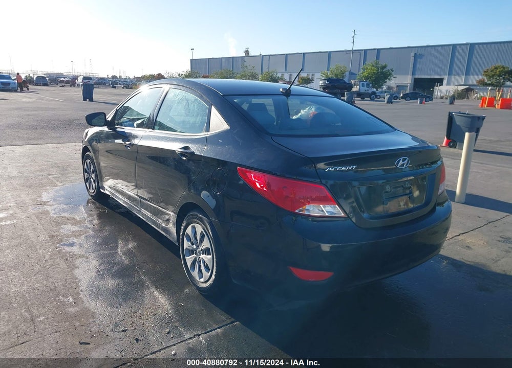 2016 HYUNDAI ACCENT SE VIN: KMHCT4AE0GU160190