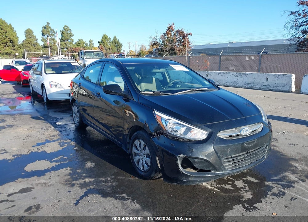 2016 HYUNDAI ACCENT SE VIN: KMHCT4AE0GU160190
