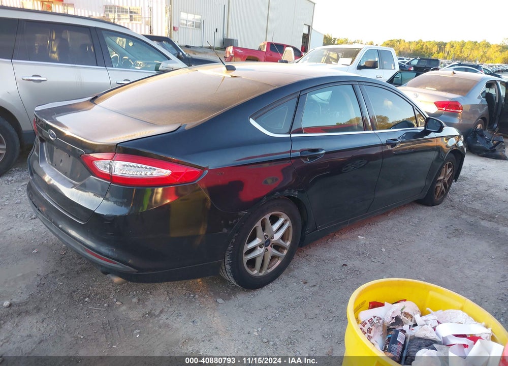 2014 FORD FUSION SE VIN: 3FA6P0H77ER278558