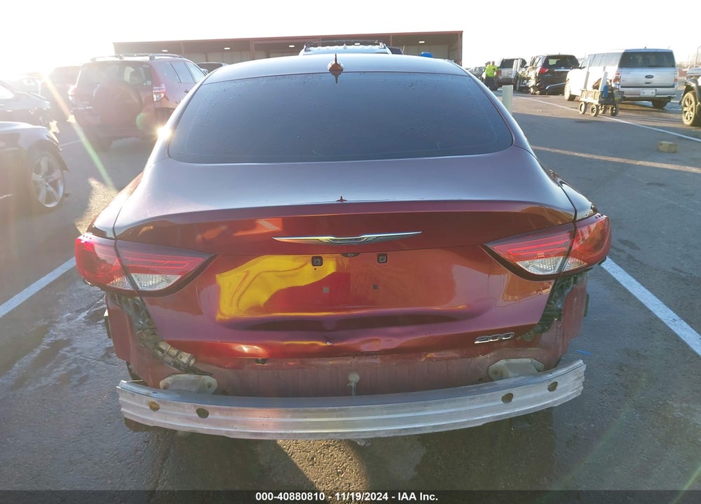 2015 CHRYSLER 200 LIMITED VIN: 1C3CCCAB3FN634389
