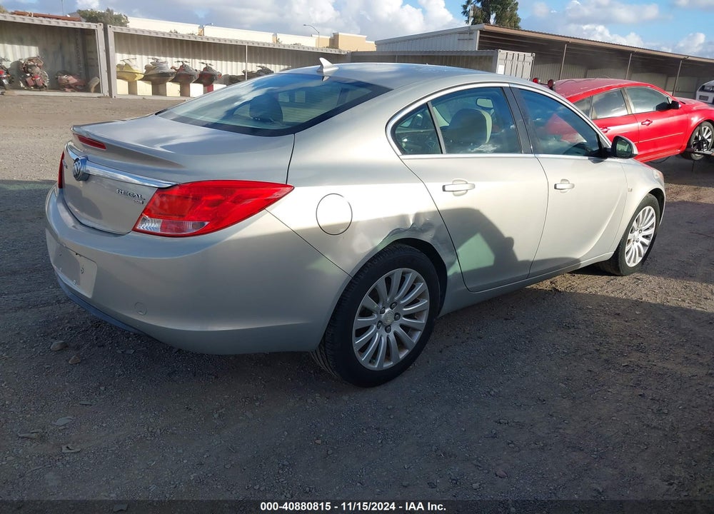 2011 BUICK REGAL CXL RUSSELSHEIM VIN: W04GN5EC1B1036397
