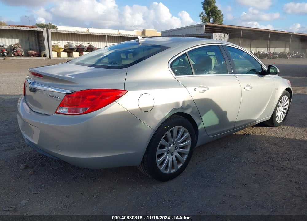 2011 BUICK REGAL CXL RUSSELSHEIM VIN: W04GN5EC1B1036397
