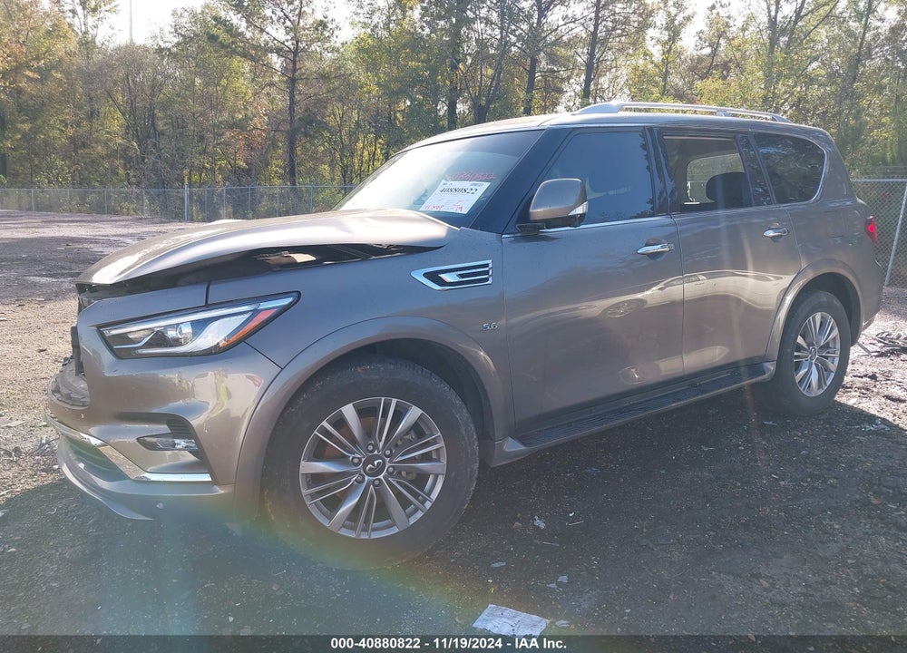 2019 INFINITI QX80 LUXE VIN: JN8AZ2NFXK9686635