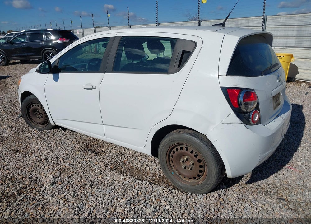 2014 CHEVROLET SONIC VIN: 1G1JA6SH3E4175374