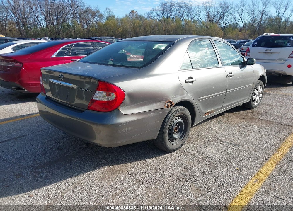 2004 TOYOTA CAMRY LE VIN: 4T1BE32K94U813731