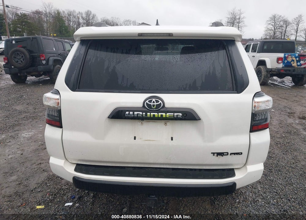 2018 TOYOTA 4RUNNER TRD PRO VIN: JTEBU5JR6J5574464