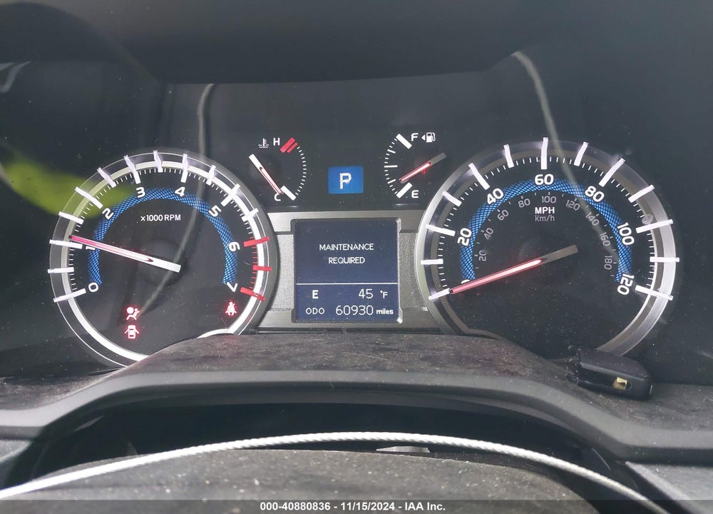 2018 TOYOTA 4RUNNER TRD PRO VIN: JTEBU5JR6J5574464