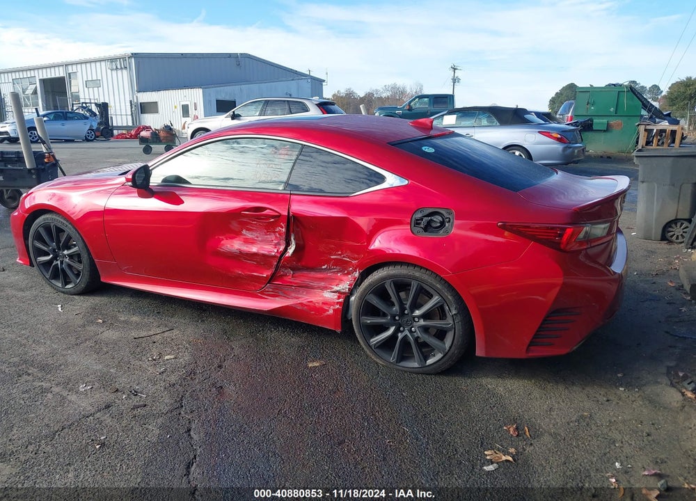 2015 LEXUS RC 350 VIN: JTHHE5BC3F5001193