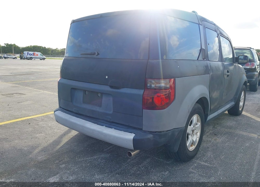 2005 HONDA ELEMENT EX VIN: 5J6YH28695L010770