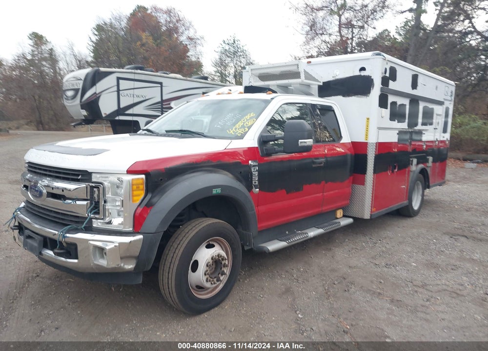 2017 FORD F-550 CHASSIS XLT VIN: 1FD0X5HT8HEB86579