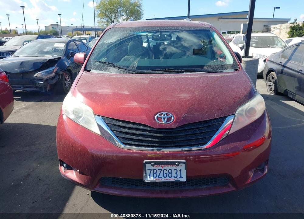 2014 TOYOTA SIENNA LE V6 8 PASSENGER VIN: 5TDKK3DC6ES406362
