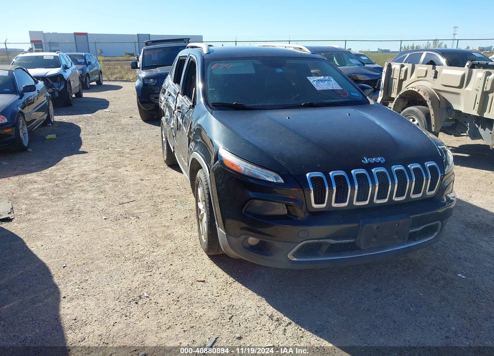 2015 JEEP CHEROKEE LIMITED VIN: 1C4PJLDB9FW580119