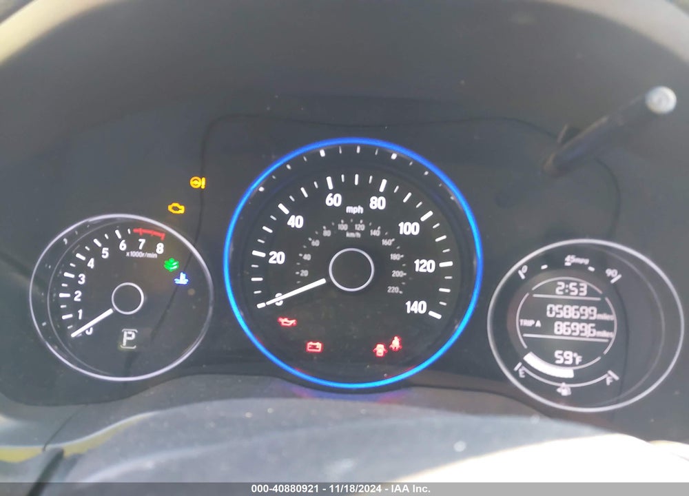 2020 HONDA HR-V AWD SPORT VIN: 3CZRU6H13LM734154