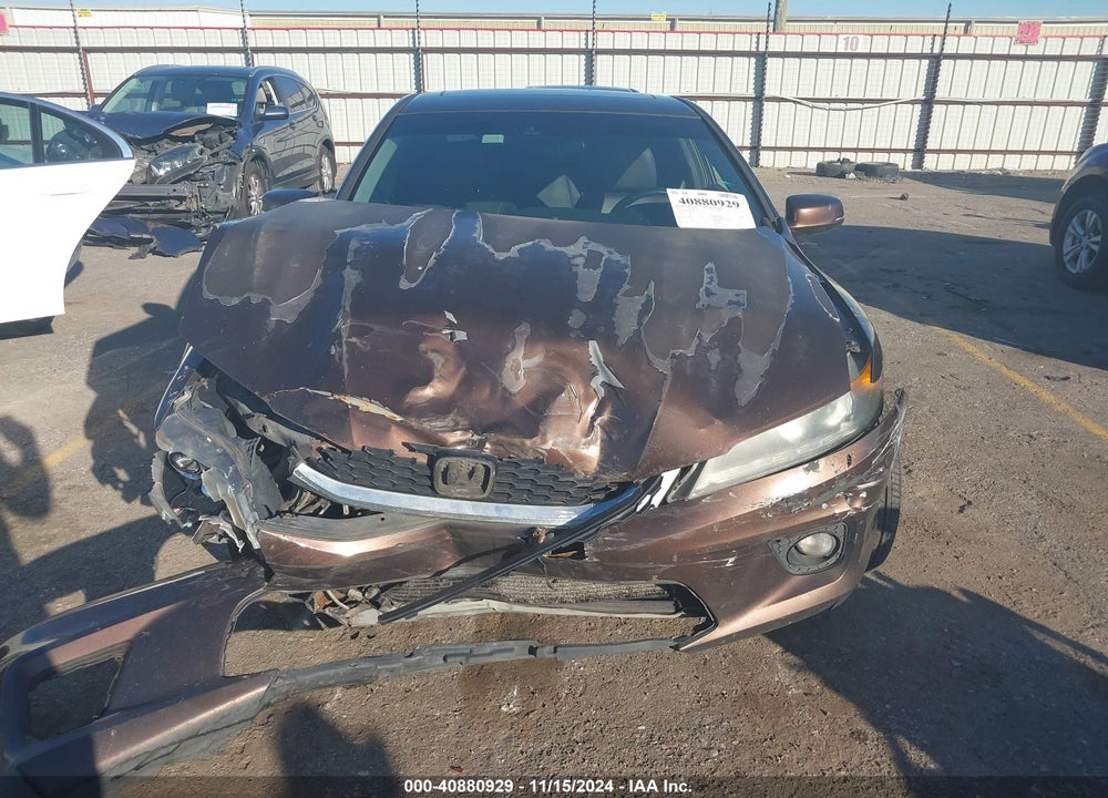 2013 HONDA ACCORD EX-L V-6 VIN: 1HGCT2B8XDA012161