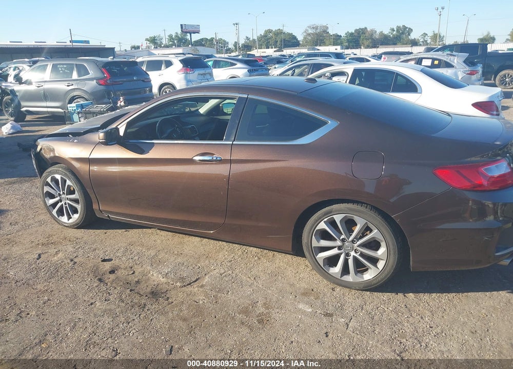 2013 HONDA ACCORD EX-L V-6 VIN: 1HGCT2B8XDA012161