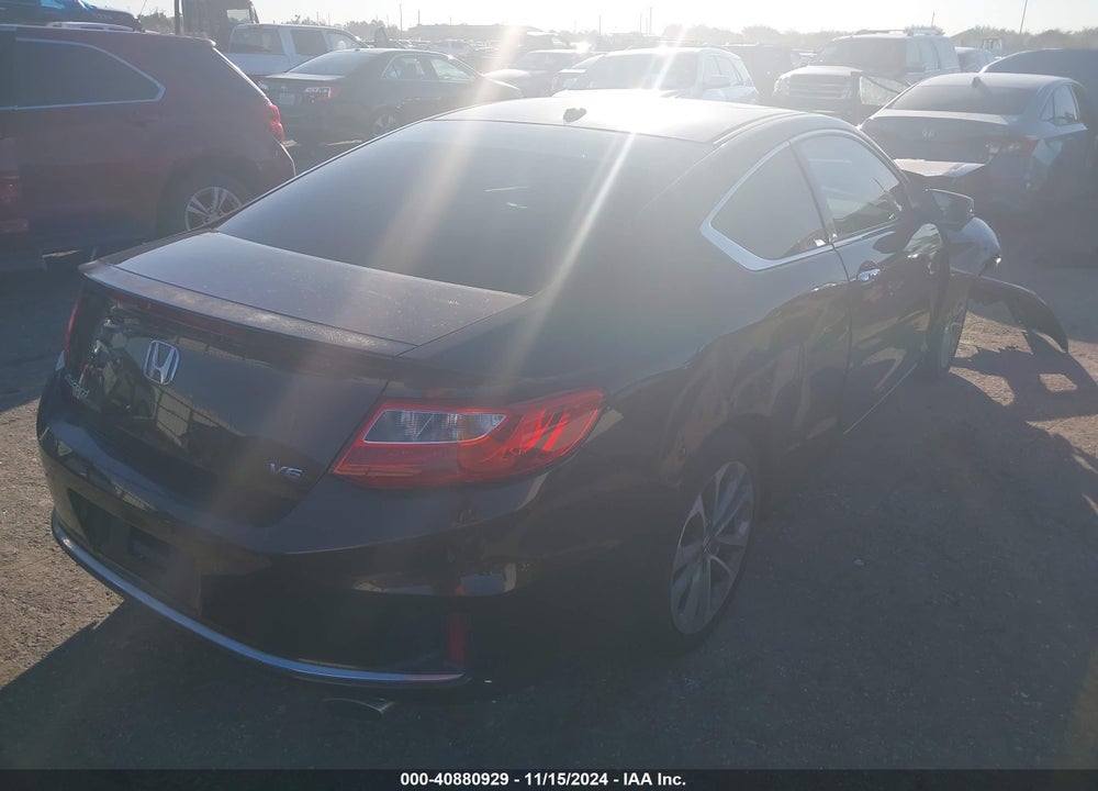 2013 HONDA ACCORD EX-L V-6 VIN: 1HGCT2B8XDA012161