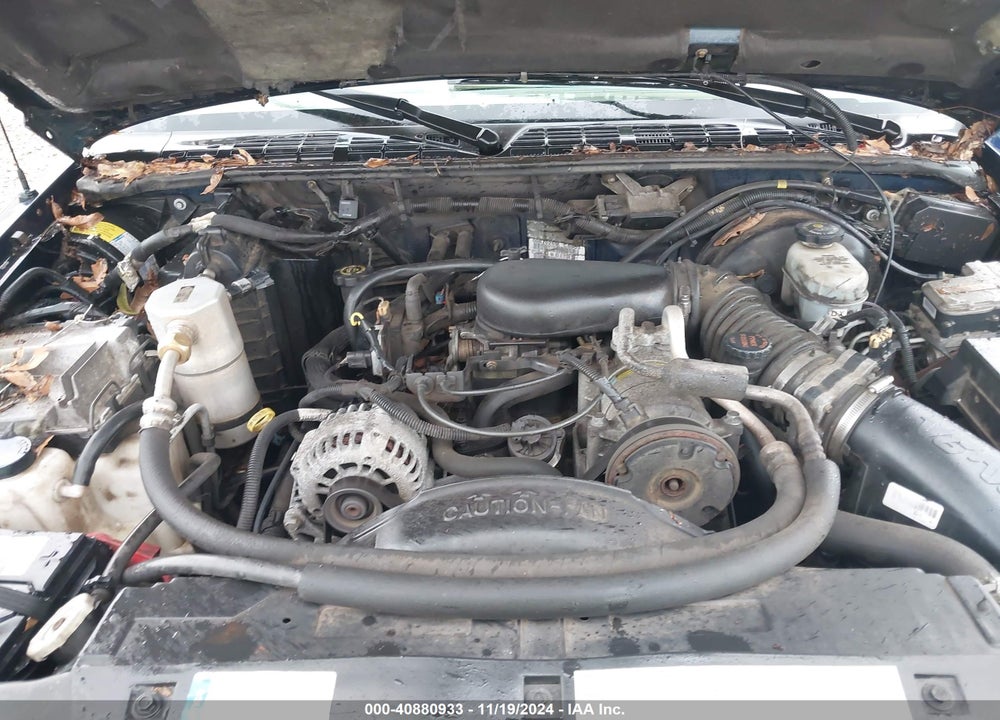 2001 CHEVROLET S-10 VIN: 1GCCS19W418154525