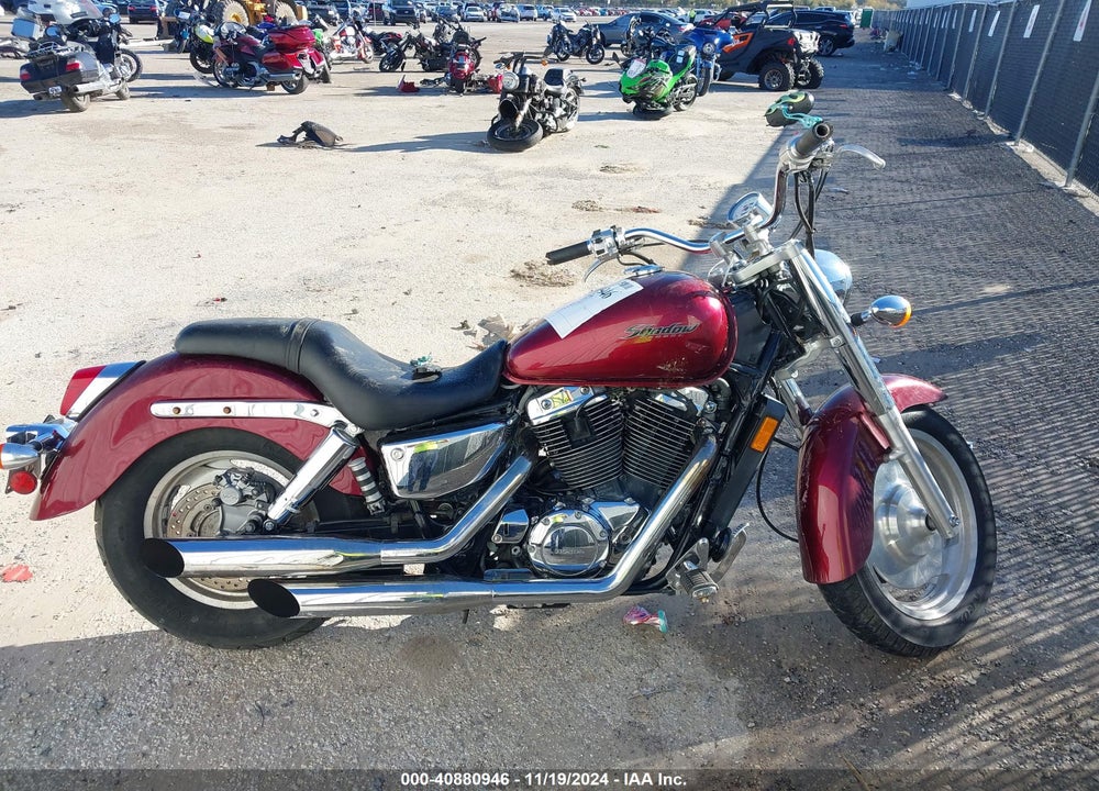 2007 HONDA VT1100 C2 VIN: 1HFSC43037A703170
