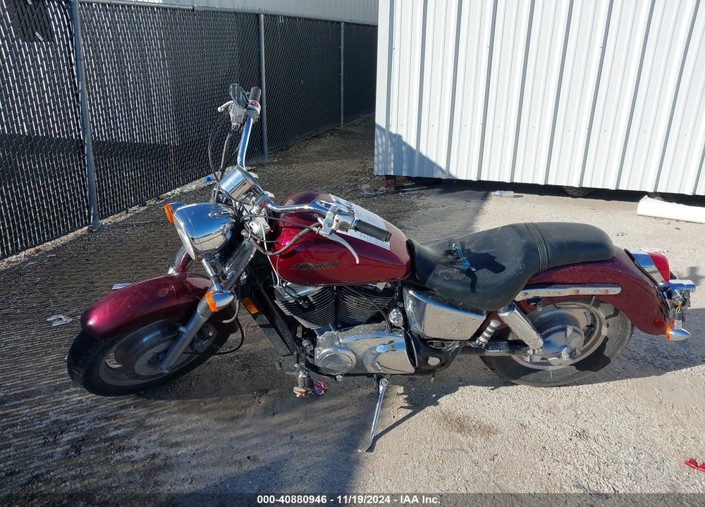 2007 HONDA VT1100 C2 VIN: 1HFSC43037A703170