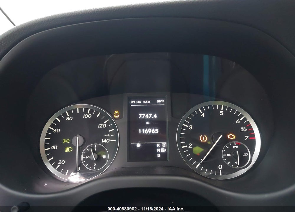 2016 MERCEDES-BENZ METRIS VIN: WD4PG2EE3G3130668