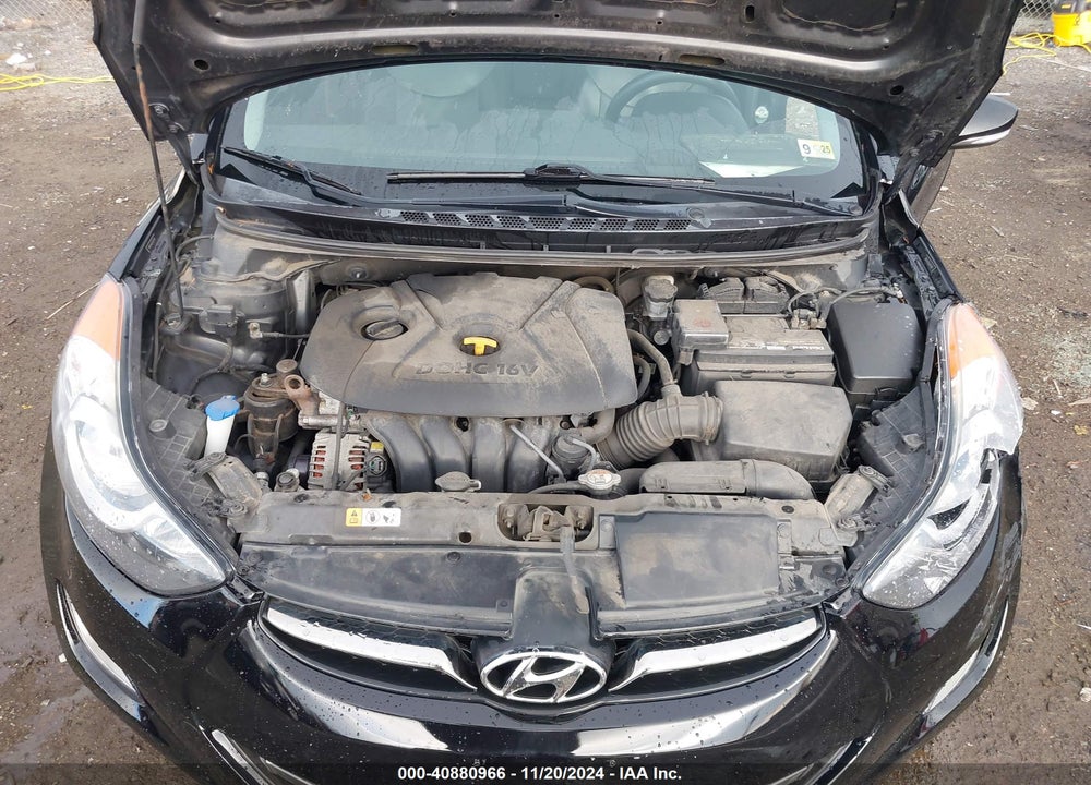 2013 HYUNDAI ELANTRA LIMITED VIN: 5NPDH4AEXDH207001