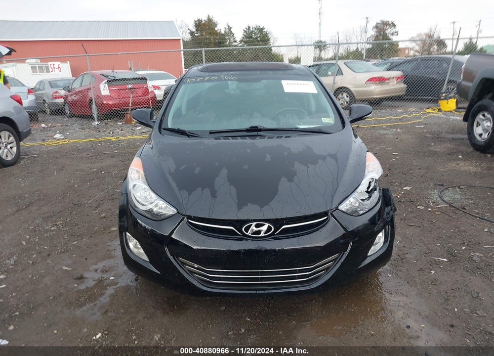2013 HYUNDAI ELANTRA LIMITED VIN: 5NPDH4AEXDH207001